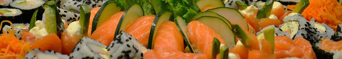 Eating Asian Fusion Japanese Sushi at Kumo Sushi Hibachi & Lounge restaurant in Bay Shore, NY.